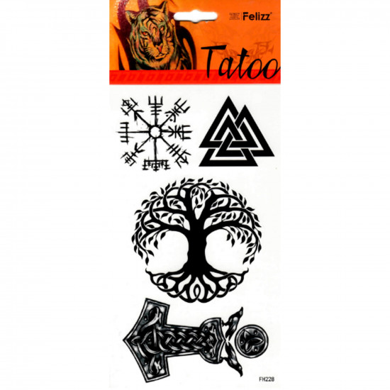Wholesale ephemeral tattoos, for professionals FH228- Felizz