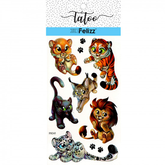 Wholesale ephemeral tattoos, for professionals FH245 - Felizz