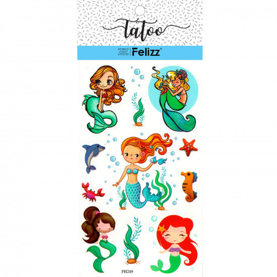 Wholesale ephemeral tattoos, for professionals FH249 - Felizz
