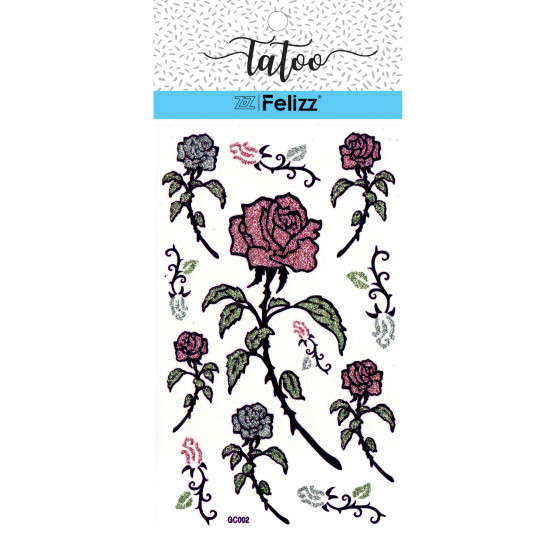 Grossiste tatouages éphémères, pour professionnels GC002- Felizz