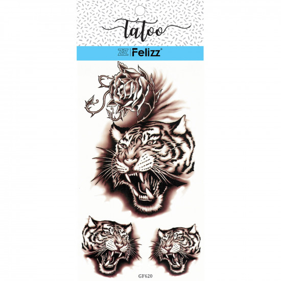 Wholesale ephemeral tattoos, for professionals GF620 - Felizz