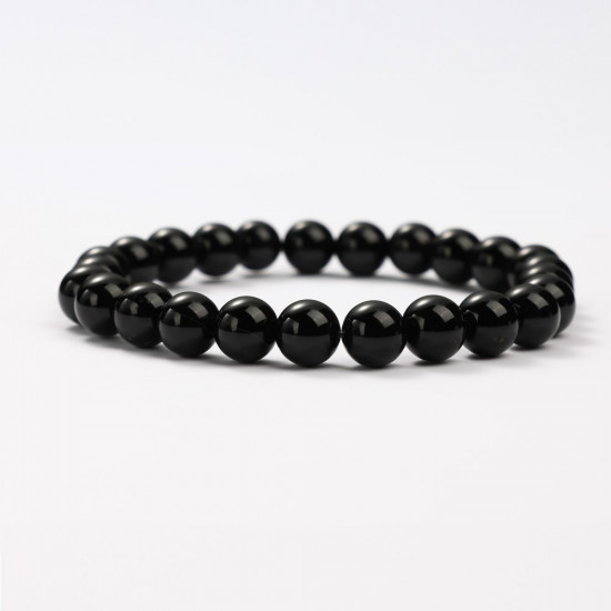 Obsidian-Mineralien-Armbänder
