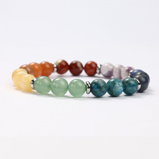 Grossista di gioielli minerali, Bracciali minerali 7 chakra 1