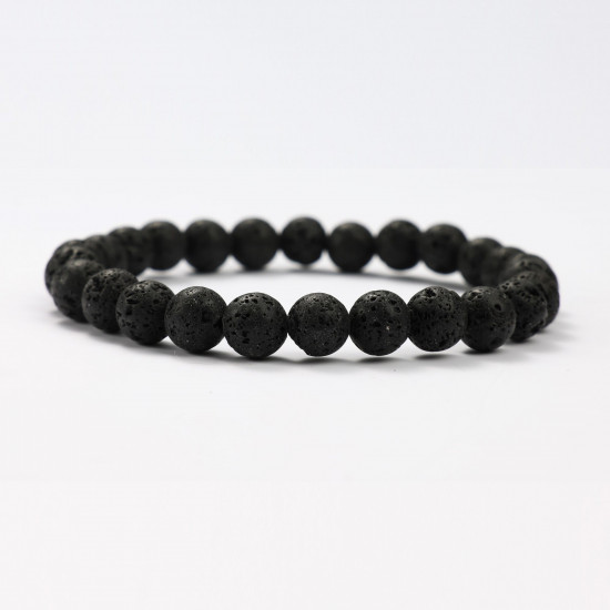 Grossiste bijoux minéraux, Bracelets minéraux Pierre de Lave