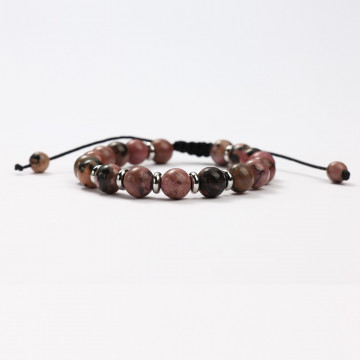 Rhodonit-Mineralien-Armbänder 2