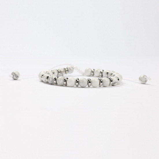 Wholesaler mineral jewelry, Magnesite mineral bracelets