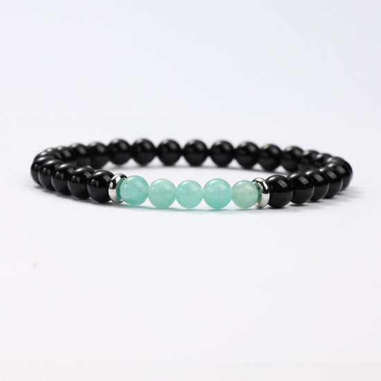 Großhändler für Mineralschmuck, Obsidian und Amazonit Mineralarmbänder