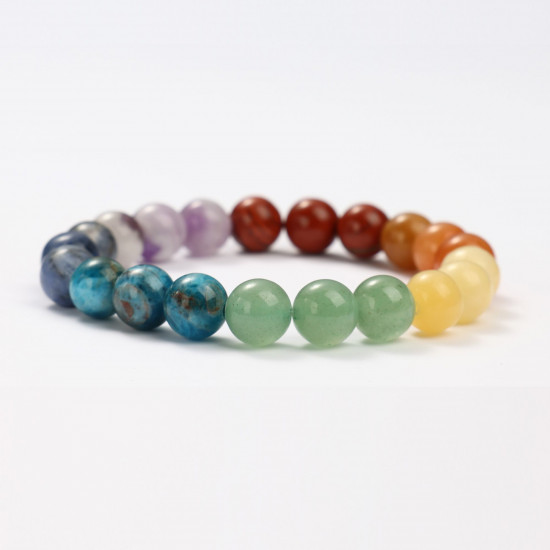 Lieferant für Mineralschmuck, Mineralarmbänder 7 Chakras