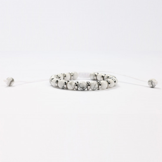 Supplier mineral jewelry, Magnesite 3 mineral bracelets