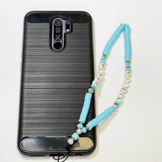 Großhändler Smartphone-Zubehör, Telefonschmuck "Strand" blau