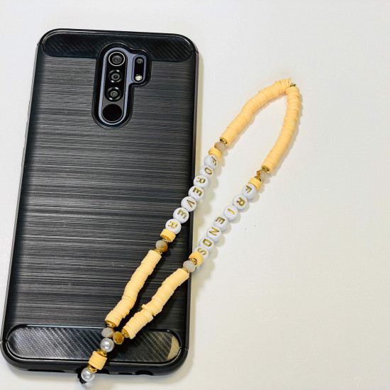 Großhändler Smartphone-Zubehör, Telefonschmuck "forever friends" Wassergrün