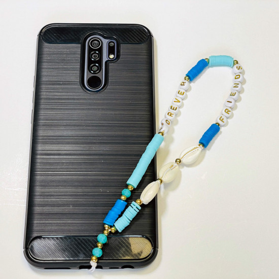 Grossista di accessori per smartphone, gioielli per telefoni "Forever friends", vacche blu