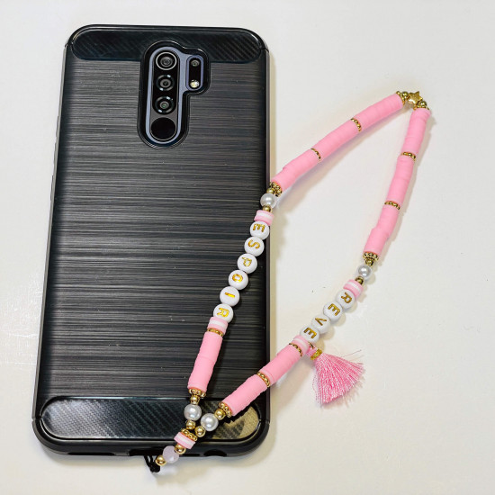 Großhändler Smartphone-Zubehör, Telefonschmuck "Dreams Hope" pink