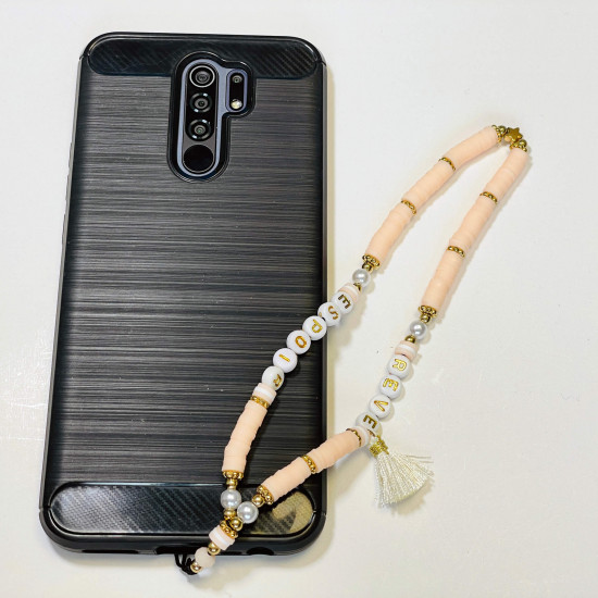 Grossista di accessori per smartphone, gioielli per telefoni "Rêves Espoir" salmone